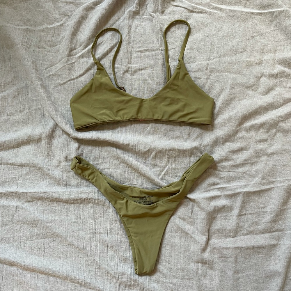 SOMMERFIELD SWIM 2 piece olive